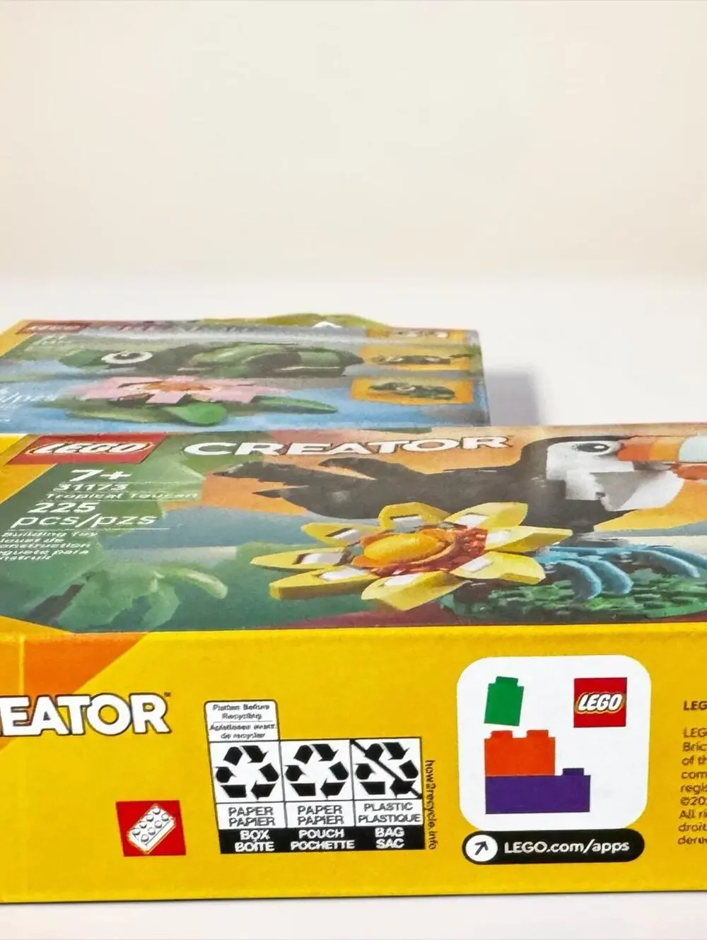 LEGO Creator 3 in 1 Animal Set Lot Tropical Toucan Turtle Water Lily New Sealed